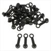 10/20/30Pcs 8mm Car Brake Pump Screw Dust Cap Oil Drain Screw Cap Brake Caliper Bleed Nipple Black Cover Rubber Motorcycle