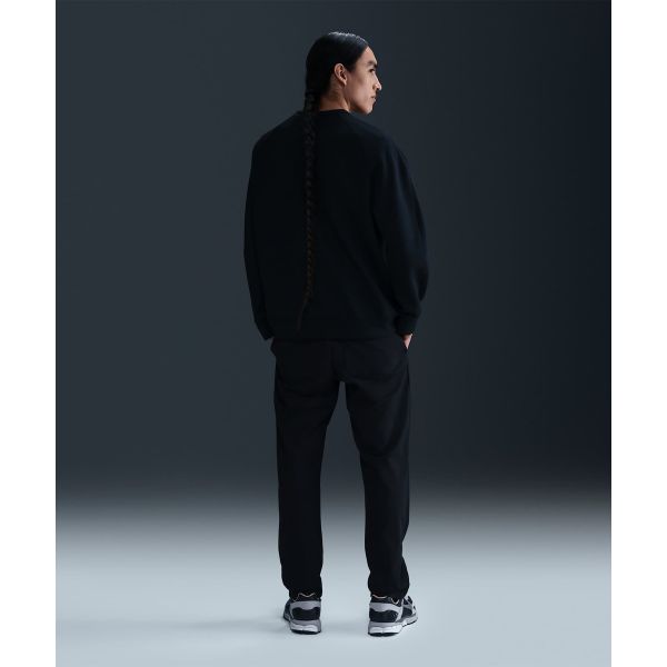 Nike Dri-Fit 24.7 Serie Lässiges Einfaches Rundhals Langarm Sweatshirt Herren Sweatshirt Schwarz Dunkelrauchgrau HQ6965-010