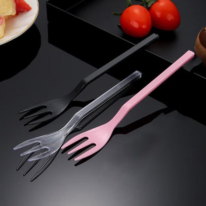 

Disposable Thickened Three-Prong Cake Forks