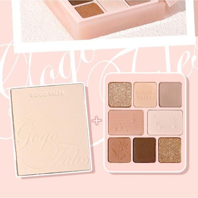 GOGO TALES - 2 in 1 Powder & Eyeshadow Palette - G03