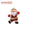 Christmas Hanging Ornaments Cute Fabric Dolls Santa Snowman Reindeer Bear Decorations for Christmas Tree Holiday Party Gift