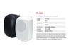 Tianlai 6.5" Wall-Mounted Indoor/Outdoor Waterproof Speaker for Campus, Residential, and Supermarket Use