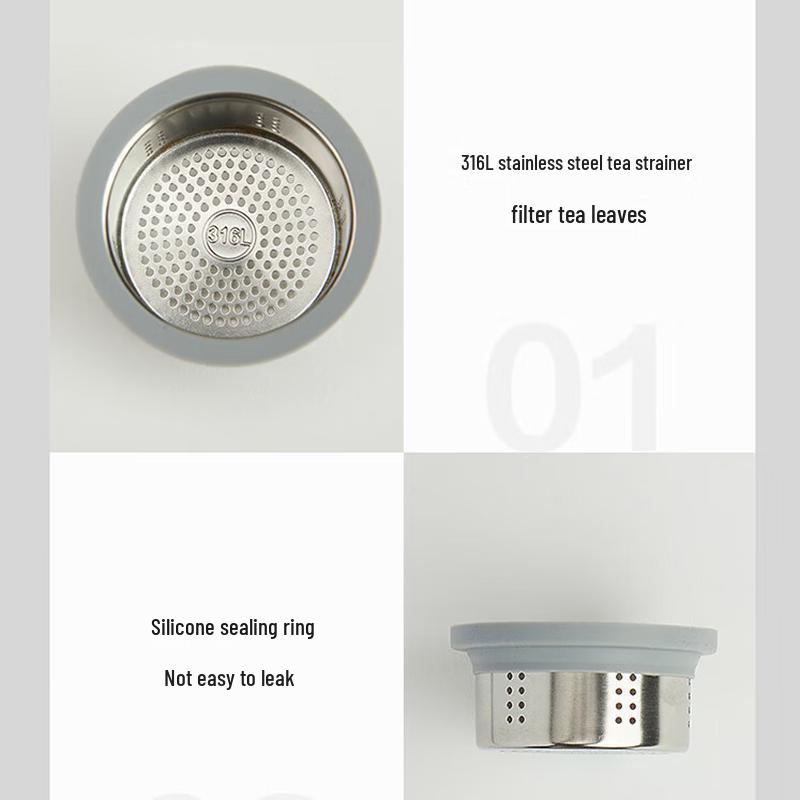 LOCK&LOCK 316L Stainless Steel Tea Infuser Thermos
