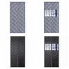 New Cotton Door Curtain Thickened No Punching Magnetic Curtain Soundproof Windproof Air Conditioner Curtain Winter Season