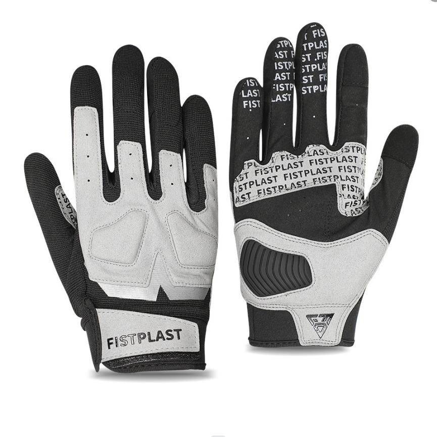 Men's and Women's Small Size Touch Screen Macaron Four-color Off-road Motorcycle Gloves Can Touch the Screen for Riding