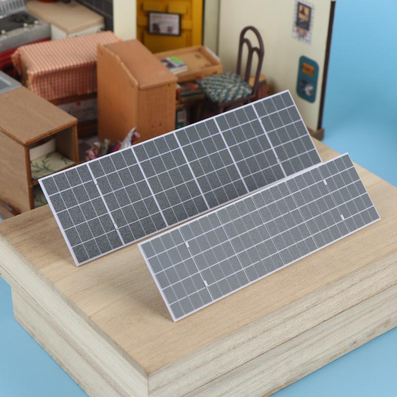 Scale 1:64 1:87 Simulation Solar Energy Model Diy Making Architecture Building Layout For Diorama Can'T Generate Electricity