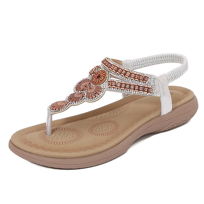 Fashion Women Shoes Plus Size 36-42 Summer Fashion Rhinestone Comfortable Platform Sandals Casual Beach Shoes Wedges Sandalias Mujer
