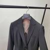 Commercial Suit Jacket Hangers, Black, Sturdy, Plastic, Anti-Slip (Set of 4, 39cm, No Bars)