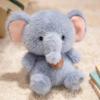 Cute Sitting Animals Panda Fox  Cat Soft Plush Dolls Stuffed Capybara Pig Plushie Baby Toys Gifts For Children Christmas Present