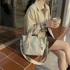 Floral Pattern Tote Bag for Women Stylish Shoulder Bag with Adjustable Strap Large Capacity Daily Use Bag