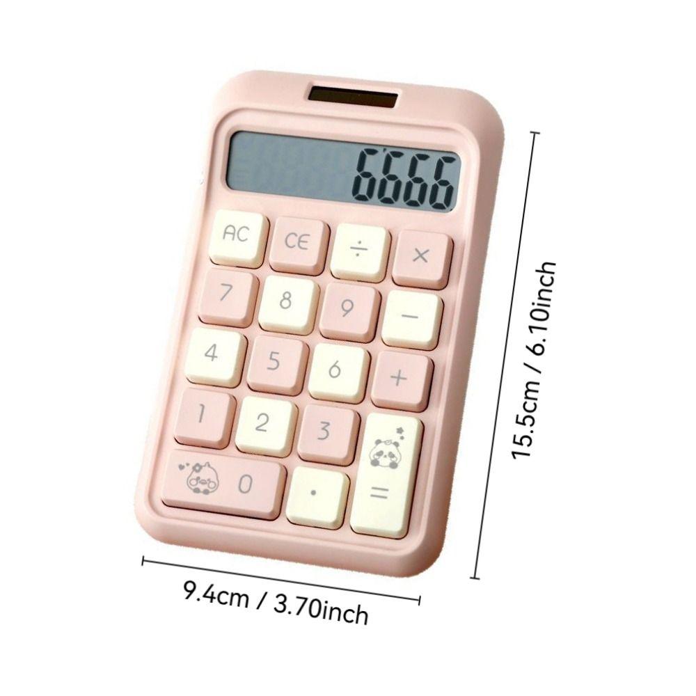 Candy Color Keyboard Calculator Dual Power Supply Math Calculators School Supplies