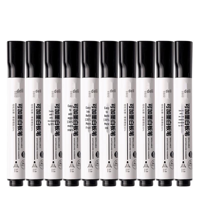Deli Large Capacity Erasable Whiteboard Marker