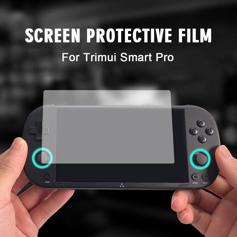 1/5pcFor Trimui Smart Pro Screen Protector HD Soft PET Protective Film Dust and Scratch Resistant Handle Display Parts Accessory