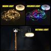 LED Rechargeable Camping Lamp 10M IPX4 Waterproof Recyclable Atmosphere Light Outdoor Garden Decoration Tent Lamp with Magnet