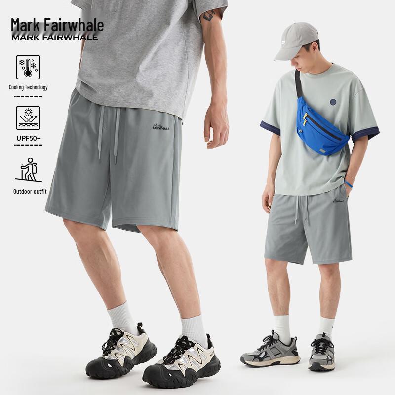 MARK FAIRWHALE Men s UPF50+ Ice Silk Casual Shorts L