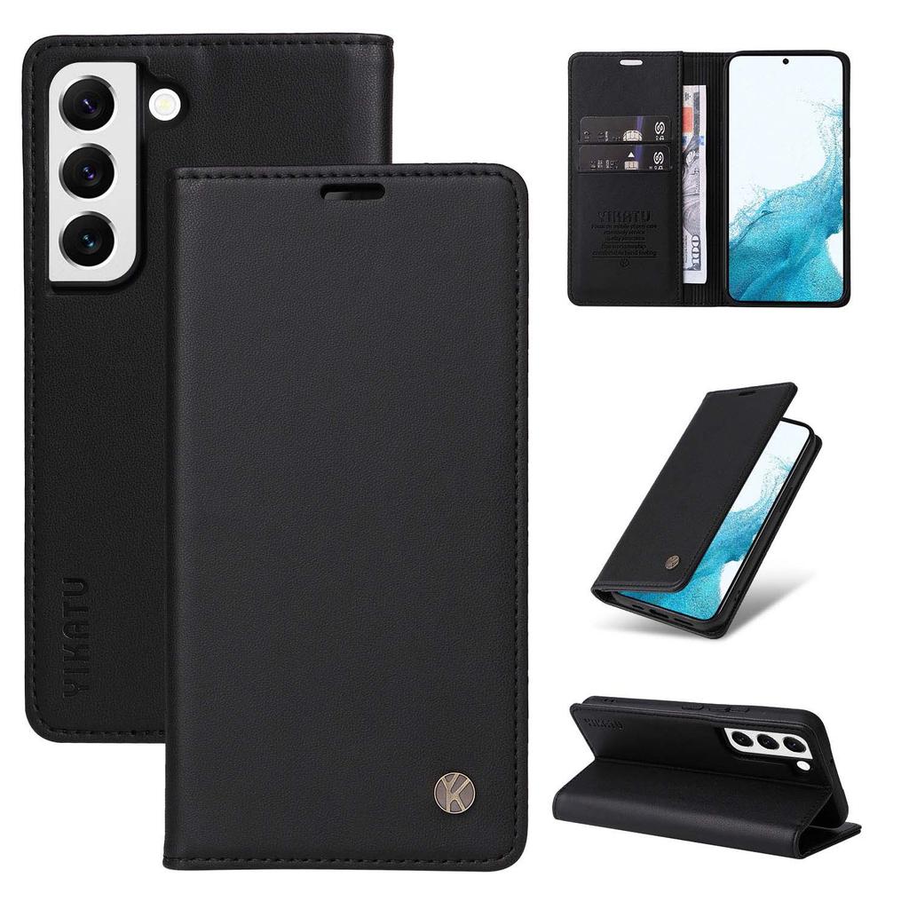 Flip Case Für VIVO Y18 Y17 Y17S Y16 Y15 Y12A Y12S Y11S Y03 Y02S Luxuriöses Magnetisches Leder Stoßfest 2 Kartenfächer Handyhülle