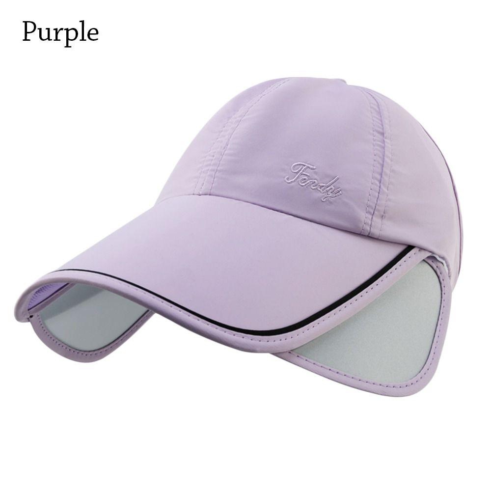 

Шляпа от солнца с широкими полями Дышащая панама Летняя пляжная шляпа Мужская Женская фиолетовый