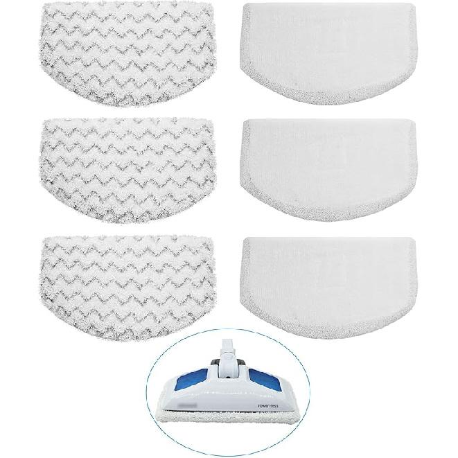 Extolife 10 шт. Сменные накладки для паровой швабры для Bissell Powerfresh Steam Mop серий 1940 1806 1544 2075 2685A 2181 2814, модели 19402 19404 19408 6 Pack