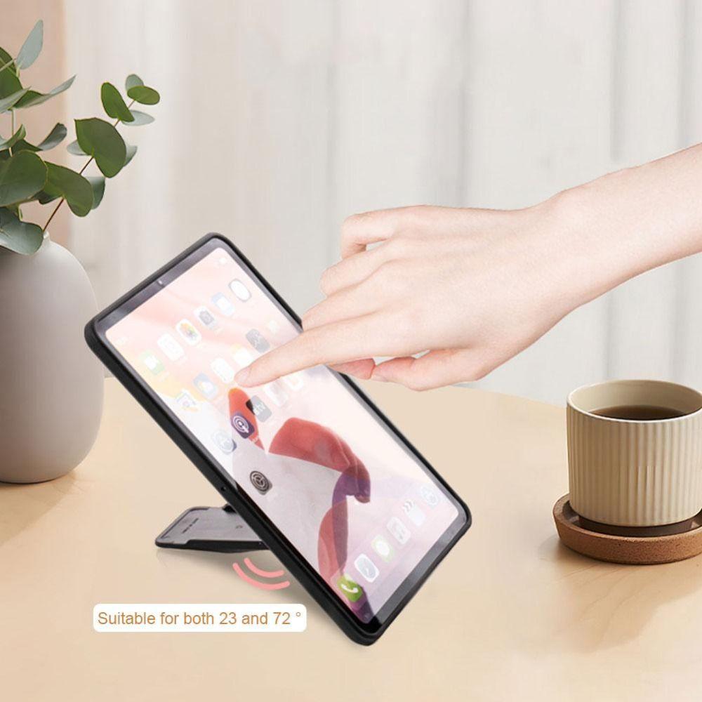 Adjustable Angle Desktop Tablet Stand Paste Type Kickstand E-Reader Bracket for iPad Universal