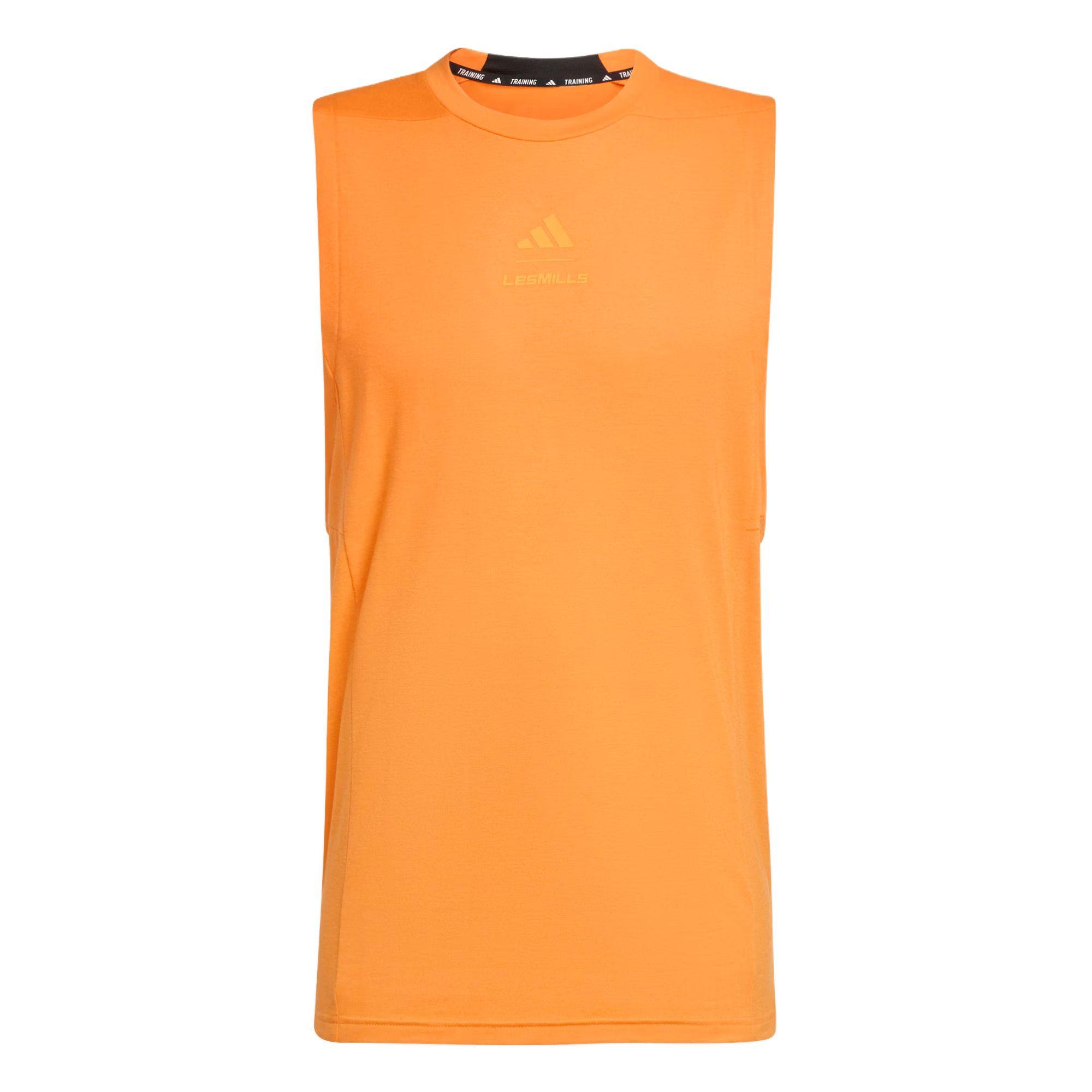 Adidas Les Mills G Tk Sports Fitness Round Neck Slim Fit Sleeveless Quick-Dry Vest Men tops KS5910 XS