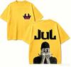 Rapper Jul Gift T-shirt Men Women Harajuku Oversized Unisex Short Sleeve Streetwear high quality Couples hot product Comfortable