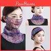 Neck Versatile Sunscreen Womens Gaiter Scarf Earhanging Neck Warmer Face Veil And Headscarf