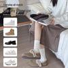 Damen Mid-Tube Spitzensocken - Warme Winter-Frotteesocken für trendige Studentinnen & Umstandsmode