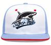 Sproutsy Men's Flat Visor Snapback Shark Cap