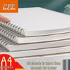 B5 Extra-Thick Coil Notebook, A5 Grid, Simple Blank Design for High School Students
