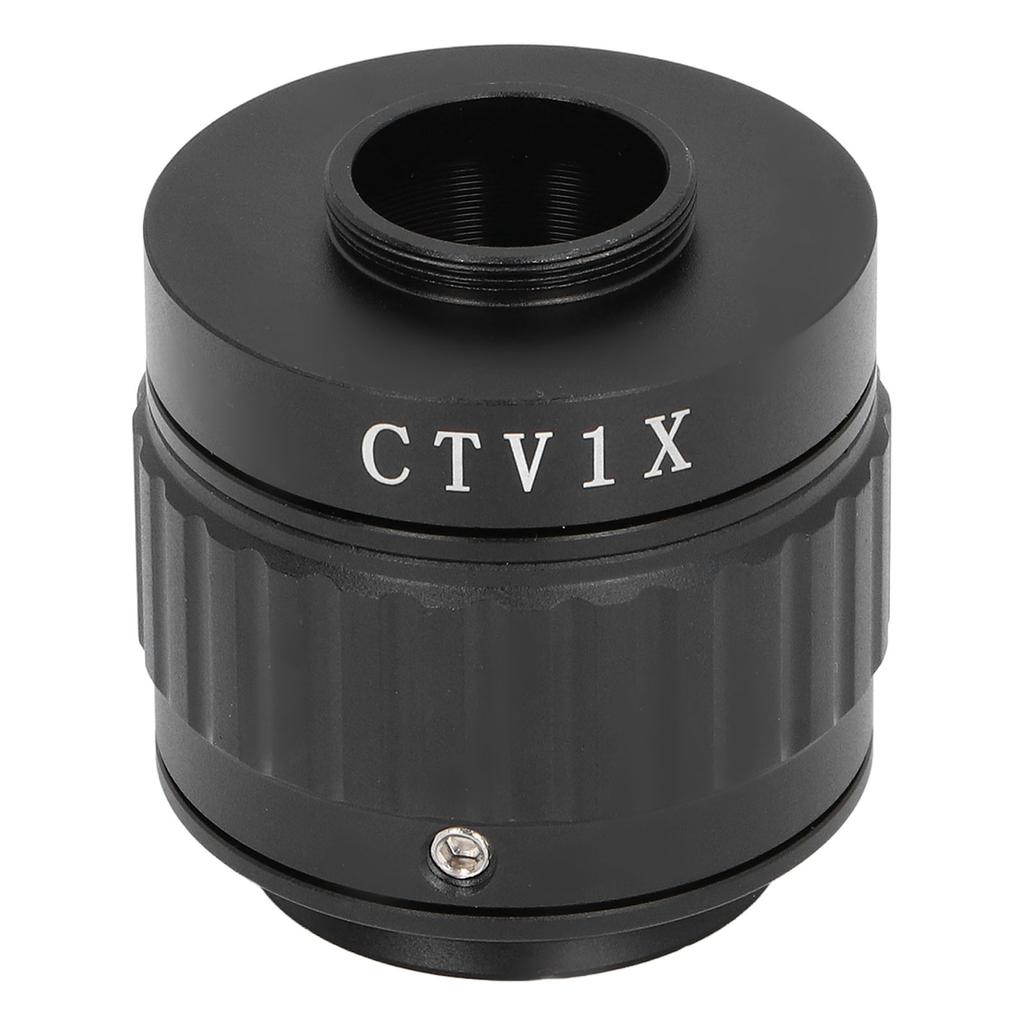 Microscope Camera Mounting Interface Kit 1X Focal Adjustable CTV Installation Port 38mm Mount Lens