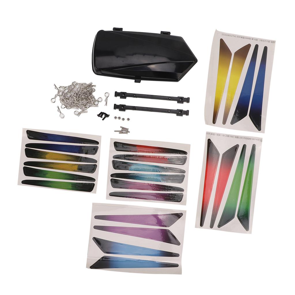Upgrade RC Car Roof Trunk Luggage Suitcase with RC Car Shell Buckle for 110 18 RC Car