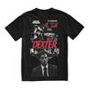 2026 TV Series Dexter Morgan Still Print Tshirt Unisex Women Oneck Cotton Casual Loose Tops Oversized Highstreet Summer Tops