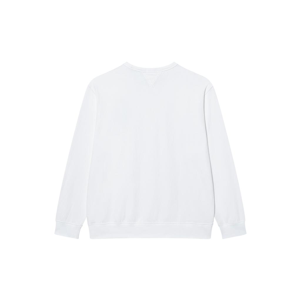 Sudadera de Felpa con Cuello Redondo y Bordado del Logo Big Pony de Polo Ralph Lauren para Hombre Blanca MNPOKNI16820474-100