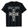 Camiseta Vintage Con Forma De Cruz Oficial De Guns N' Roses