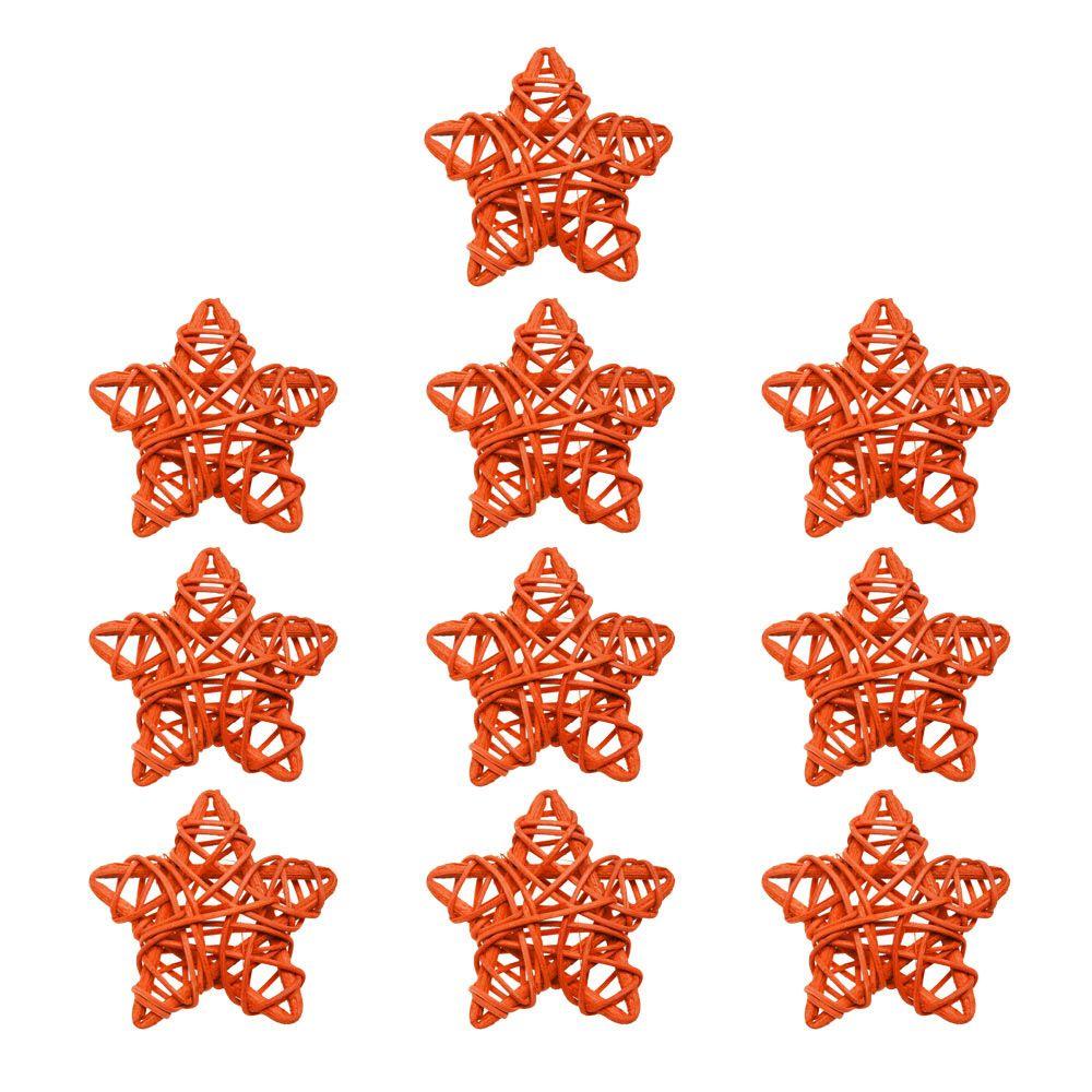 Home Decor Wedding Party Pentagram Shape Sepak Takraw Christmas Gift ArtifIcial Rattan Star