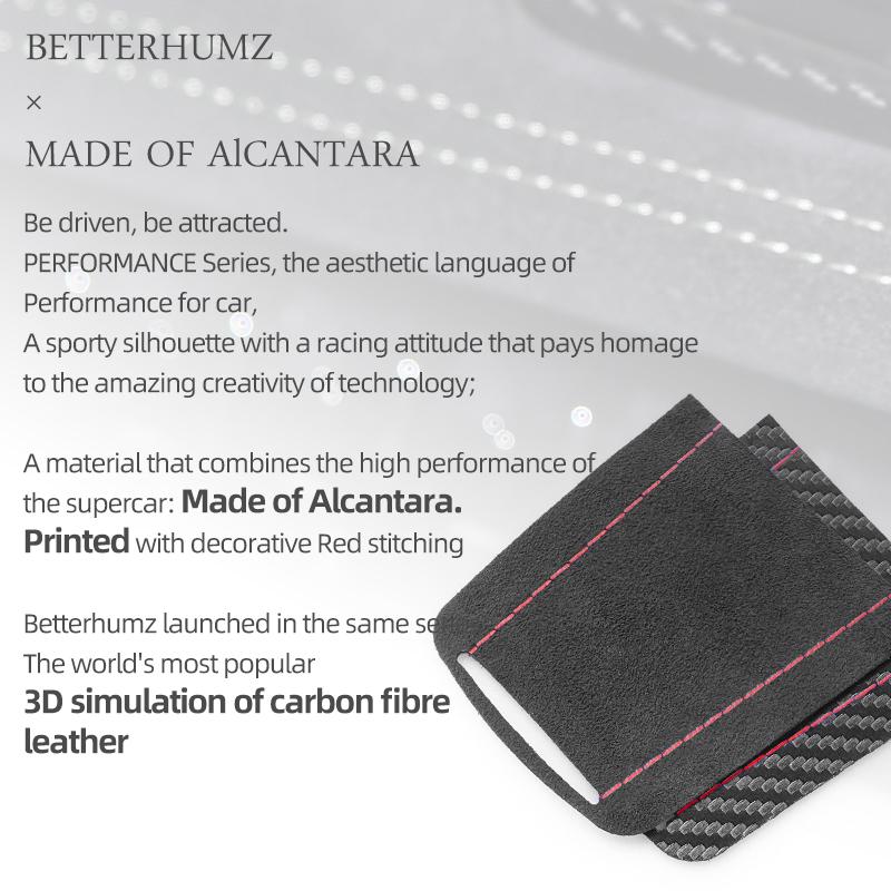 Betterhumz Für Porsche Macan 2014-2024 Aus Alcantara Mittelkonsole Schalthebel Panel Verkleidungsaufkleber Auto Innenzubehör
