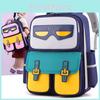 Adorable Cartoon Design Spacious School Backpack For Kids In Grades 1-5 Boys And Girls