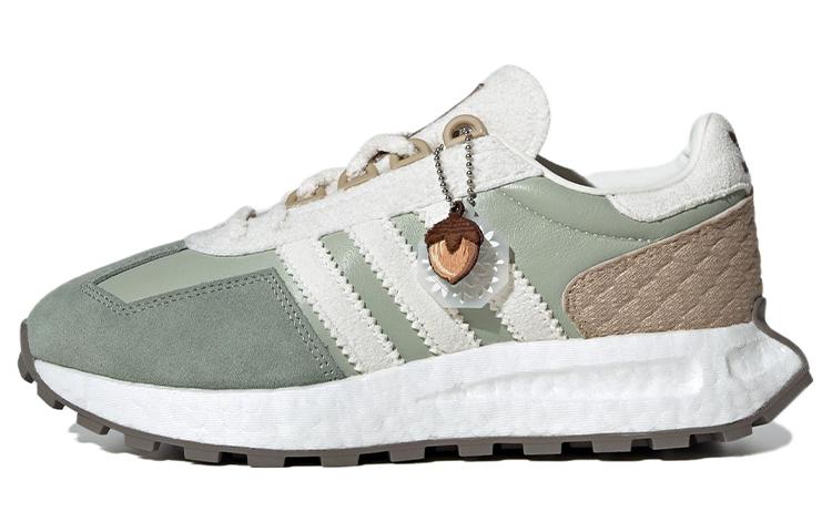 

Adidas Originals Retropy E5 Textile, Suede Low top Casual Shoes Women s Green White IF3885 36.5