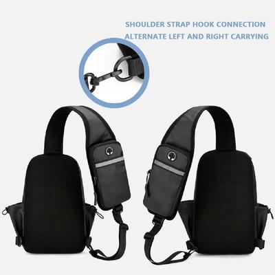 Mochila impermeable para acampar al aire libre, con hombros inclinados, para deportes de ocio, ideal para hombres y mujeres.