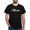 CafePress Master V1 Schwarz Dunkel T-Shirt Herren 100% Baumwolle, Klassisches Dunkles Grafik-T-Shirt