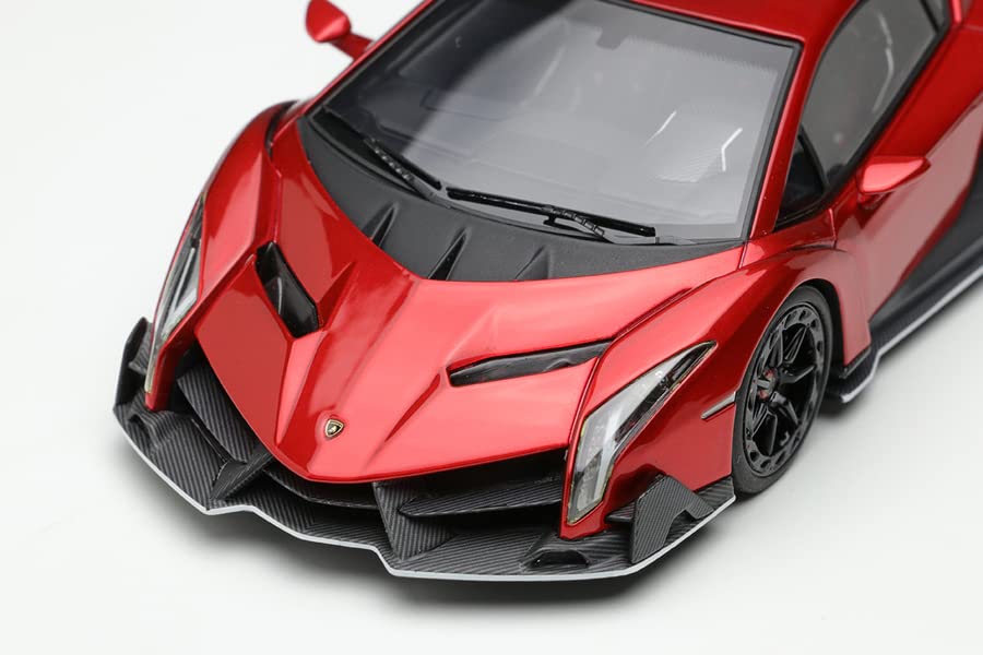 EIDOLON Scale Lamborghini Veneno 2013 Candy Red Finished Product 1/43