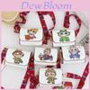 Childrens Animal Cartoon Pu Small Wallet With Labubu Design For Kindergarten Girls