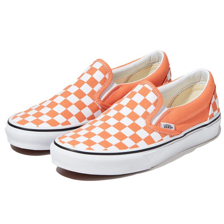 Slip-On Classic Vans 'Checkerboard - Cadmium Orange' VN0A33TB9HL