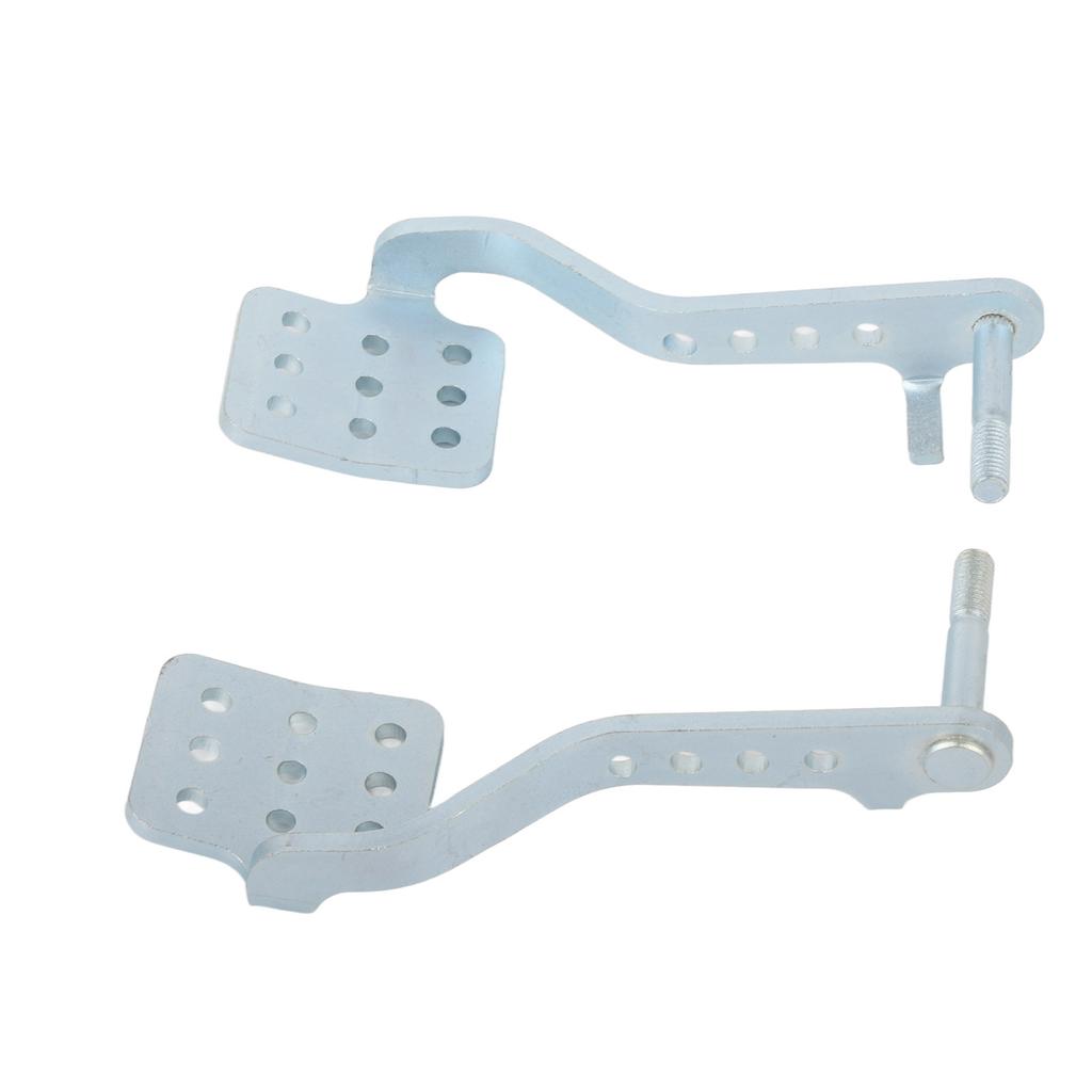 1pair Go Kart Pedals Kit Brake Throttle Pedals with 71in Throttle Cable for 196cc 6.5hp Road Rocket Azusa Fun Kart