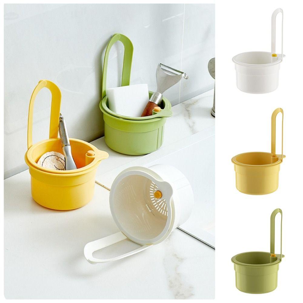 Detachable Sink Hanging Strainer Basket Fruit Clean Filter Rack  Kitchen Accessories