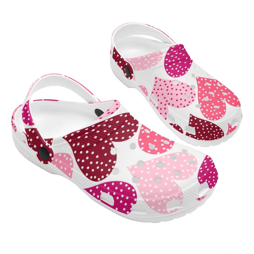 Trendy Printed EVA Clogs Women Men Breathable Lightweight Slip On Summer Sandals Casual Shoes Soft Sole Daily Walking Leisure Wear