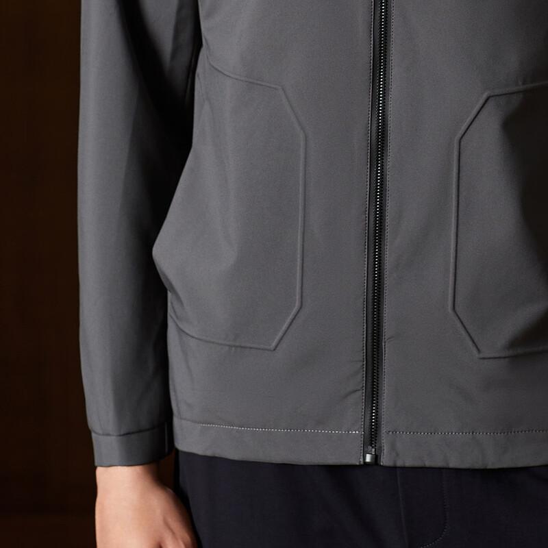 Antonio Men's Business Casual Hooded Jacket