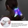 1-20PCS Glow Scrunchie Hair Tie Glow in Dark Ponytail Holder for Women Girls Carnival Birthday Party Rave Gift Elastic Hair Band