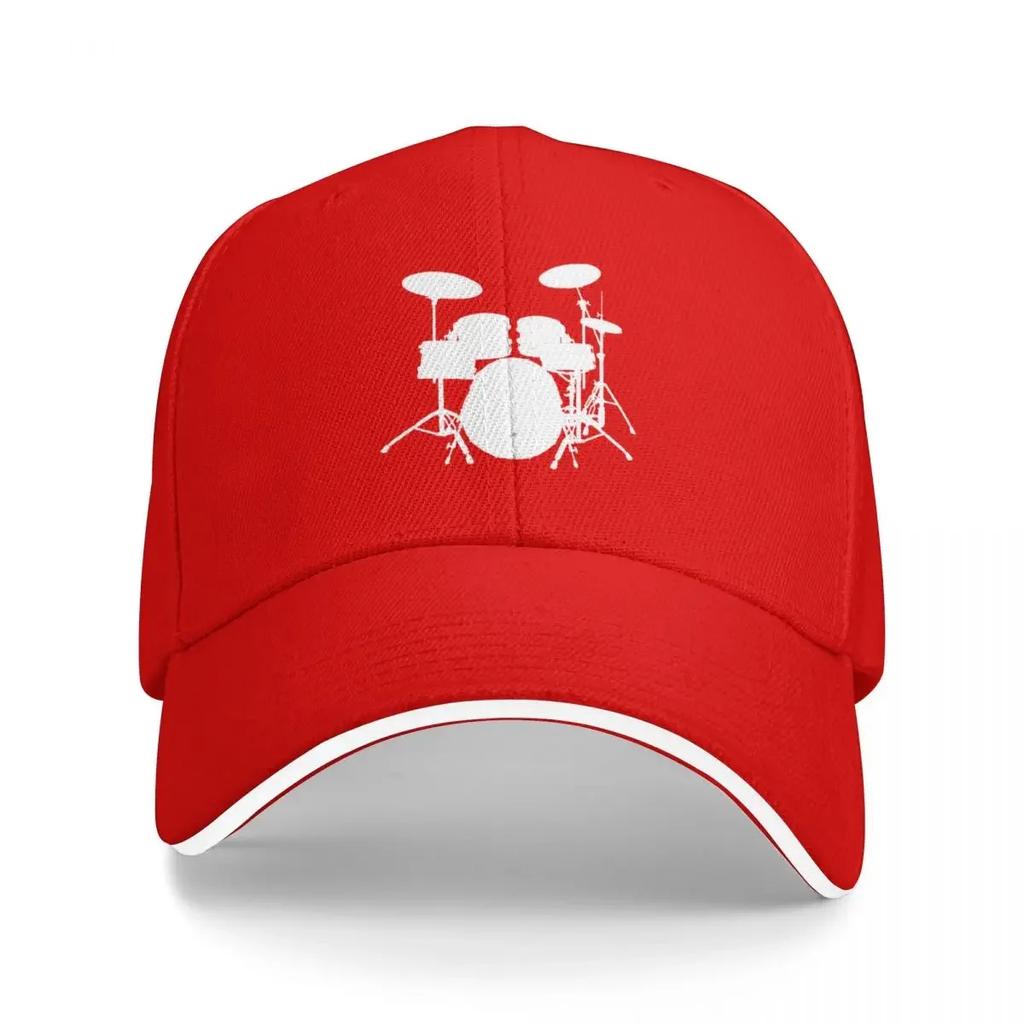 Drums Silhouette Baseball Cap Hat Man Luxury Anime Hat Dad Hat Beach Women's Golf Wear Men's