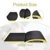 Ab Exercise Mat Abdominal Foldable Full Range Motion Lower Back Support Tailbone Protector Sit